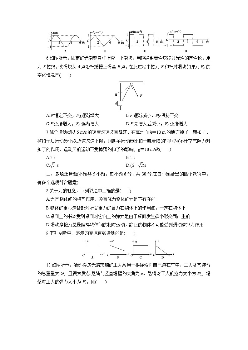 高中同步测试卷·人教物理必修1：高中同步测试卷（十四） word版含解析第2页