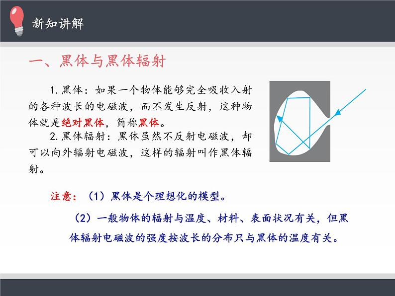 人教版高中物理选修性必修第三册 4.1普朗克黑体辐射理论 课件04