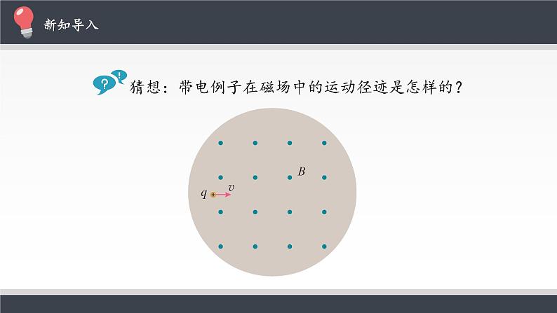 高中物理人教版选择性必修第二册-1.3 带电粒子在匀强磁场中的运动-课件（共13张PPT）第3页