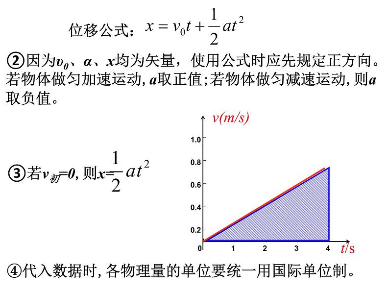 2.3 匀变速直线运动的位移与时间的关系— 【新教材】人教版(2019)高中物理必修第一册课件(共20张PPT)第7页