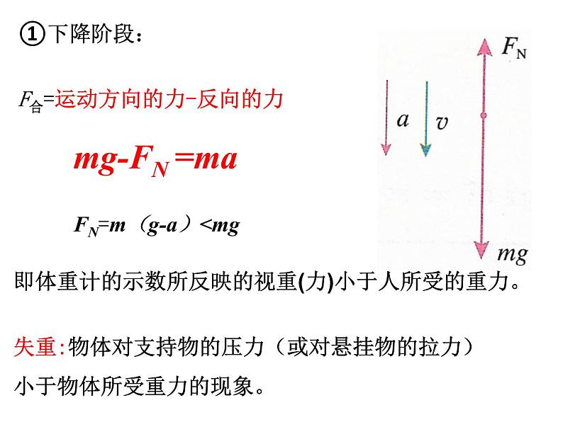 4.6 超重和失重— 【新教材】人教版(2019)高中物理必修第一册课件08