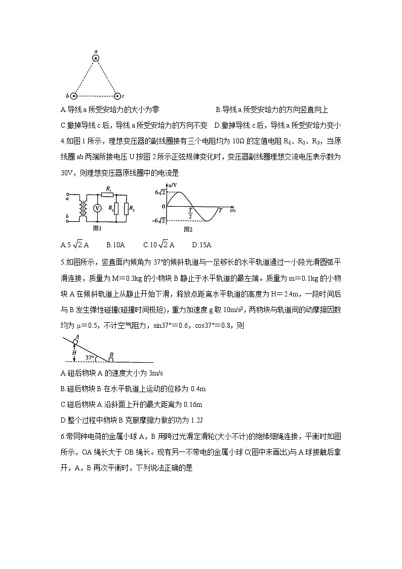 2020-2021学年河南省天一大联考高二下学期阶段性测试（四） 物理 解析版02