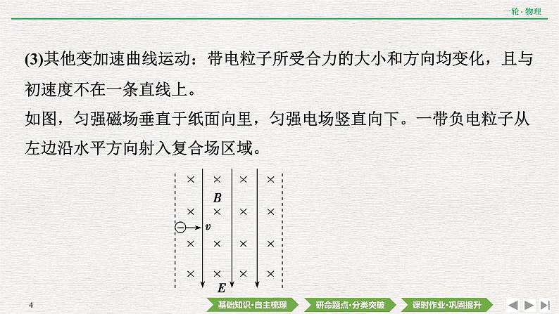 2022届新高考一轮复习人教版 第九章  第3讲　带电粒子在复合场中的运动 课件（85张）第4页