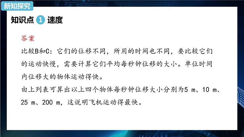 1.3位置变化快慢的描述——速度 课件-【新教材】人教版（2019）高中物理必修第一册第5页