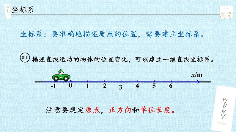 教科版（2019）高中物理必修第一册1.2位置 位移 课件第4页