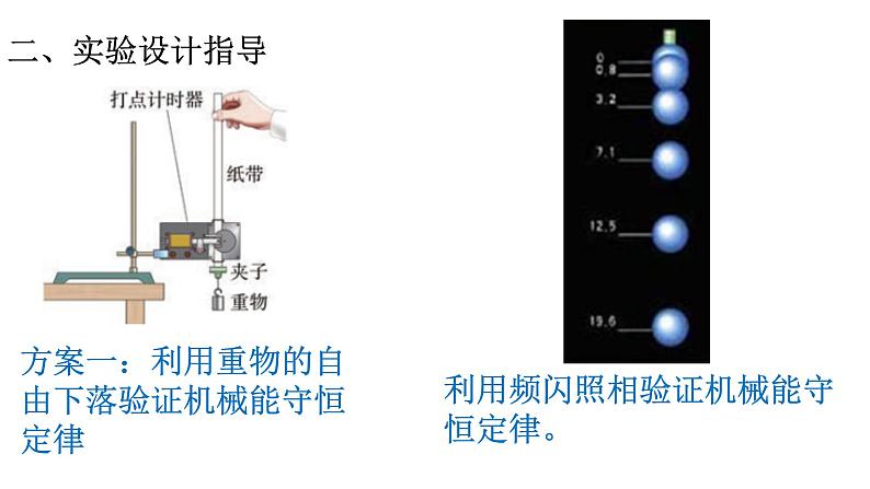 4.6 验证机械能守恒定律 课件（16张PPT）+教案07