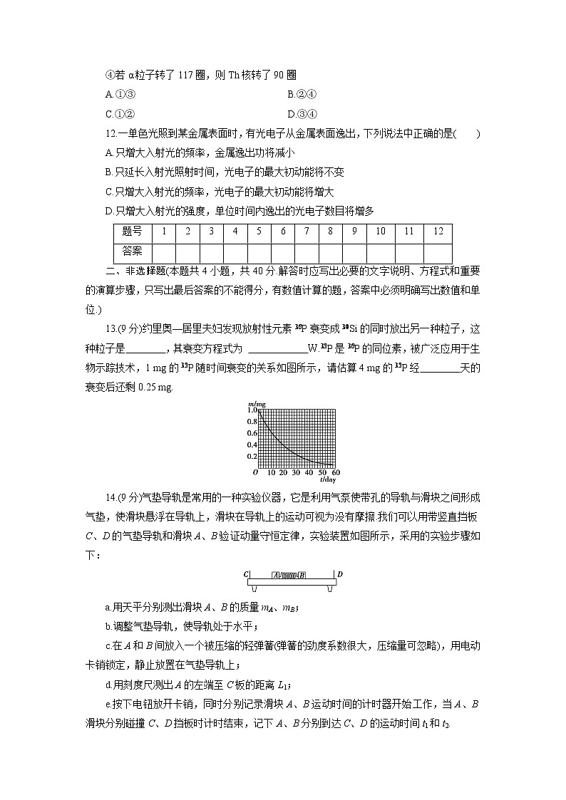 高中同步测试卷·人教物理选修3－5：高中同步测试卷（十三） word版含解析第3页