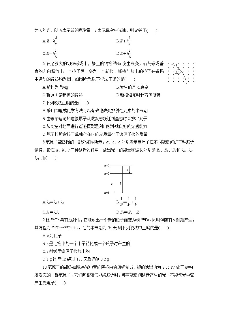 高中同步测试卷·人教物理选修3－5：高中同步测试卷（十四） word版含解析02