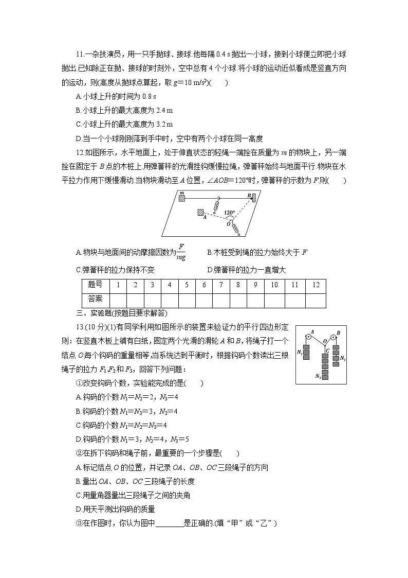 高中同步测试卷·人教物理必修1：高中同步测试卷（十五） word版含解析第3页