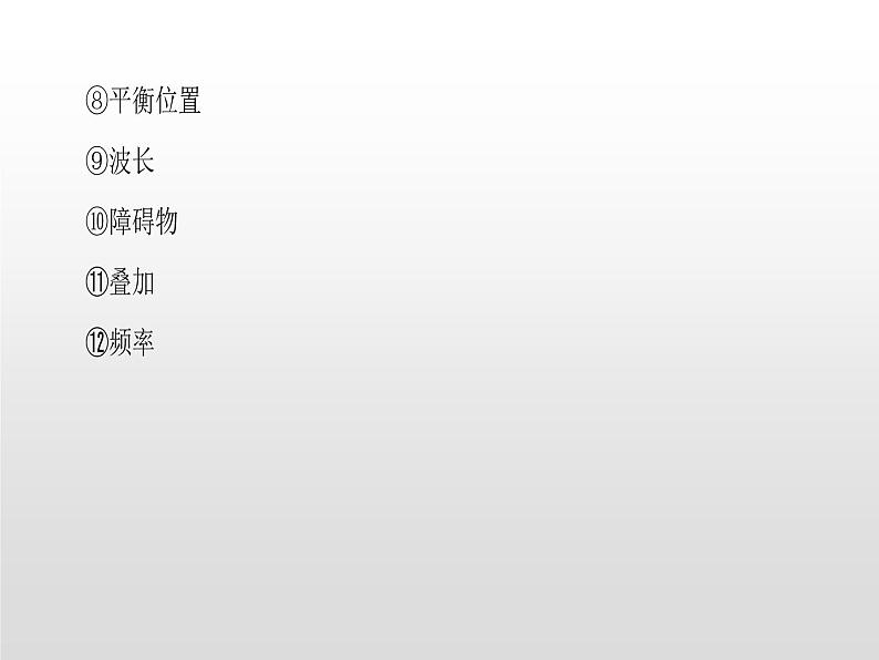 2021-2022学年高中物理沪科版选修3-4 第2章机械波 复习课件（21张）05