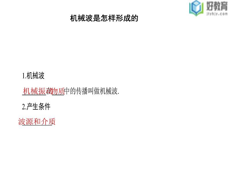 2021-2022学年高中物理沪科版选修3-4 2.1 第1课时 机械波的产生 课件（31张）03