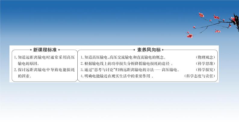 2020-2021学年新教材物理鲁科版选择性必修第二册课件：第3章+第4节+电能的远距离输送（课件）第2页