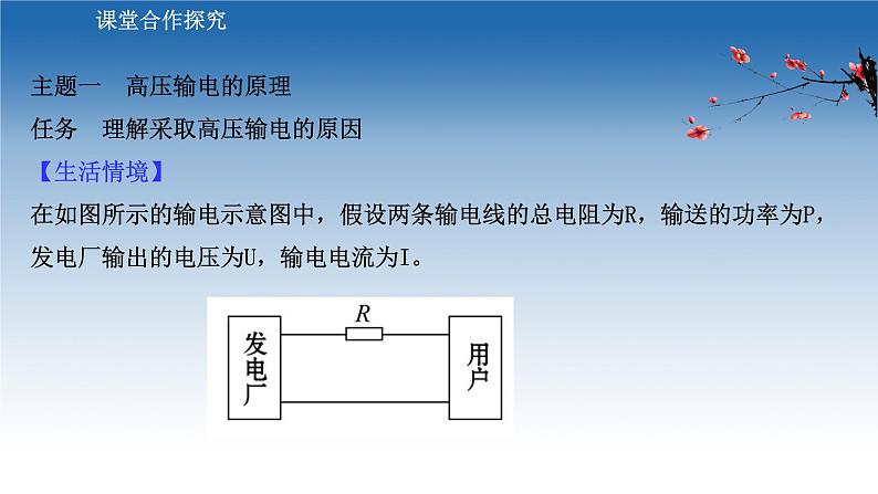 2020-2021学年新教材物理鲁科版选择性必修第二册课件：第3章+第4节+电能的远距离输送（课件）第8页