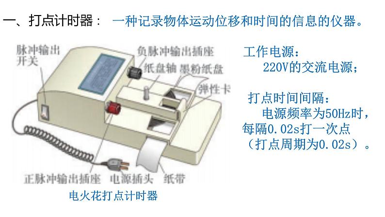 1.4 测量直线运动物体的瞬时速度—【新教材】粤教版（2019）高中物理必修第一册课件04