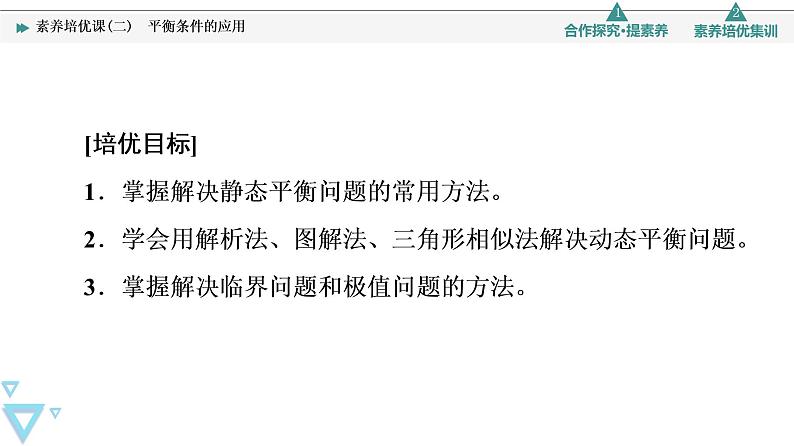 第4章 素养培优课2　平衡条件的应用—2021-2022学年新教材鲁科版（2019）高中物理必修第一册课件02