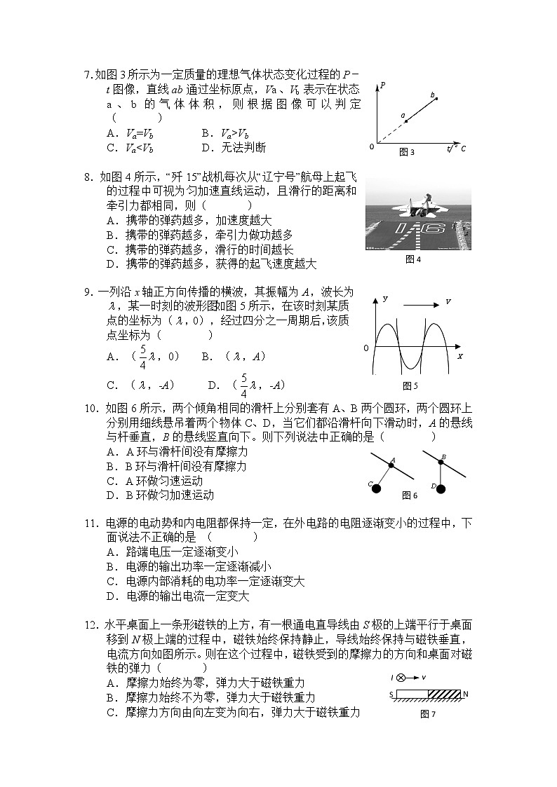上海市2022年普通高中学业水平等级性考试物理模拟测试题 ʮһ 解析版第2页