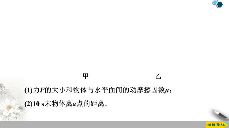 第4章 习题课3　动力学的图象问题和连接体问题--人教版（新课标）高中物理必修1课件07