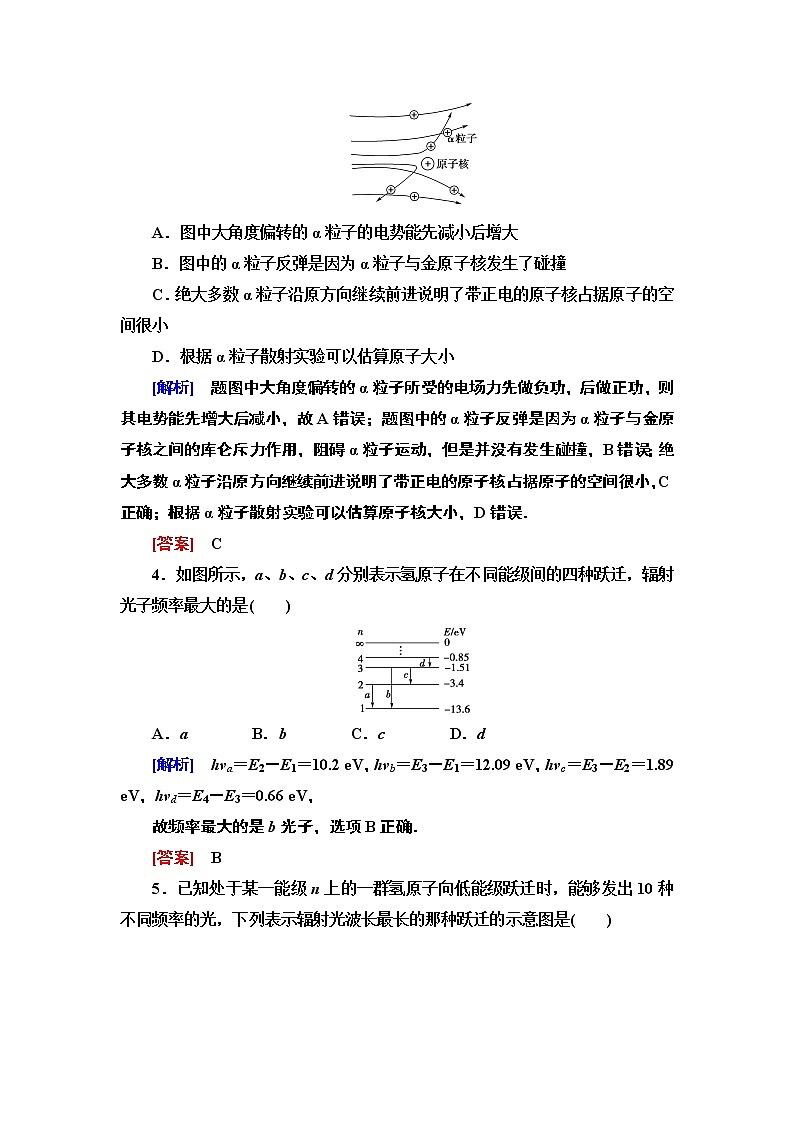章末综合测评3--2021年人教版（新课标）高中物理选修3-5同步练习02