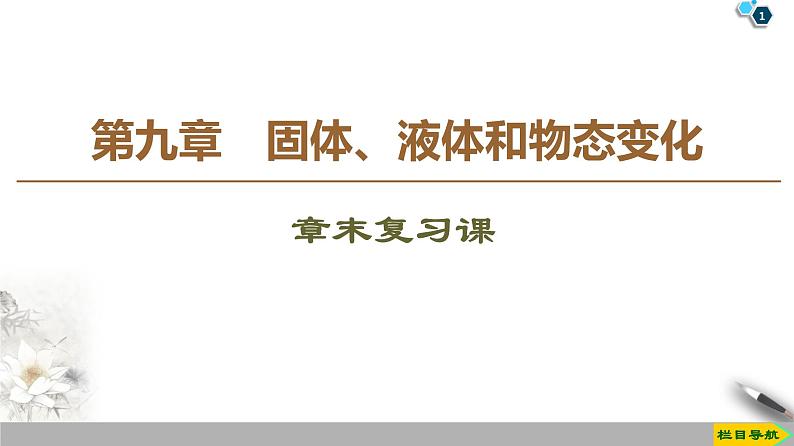 第9章 章末复习课--2021年人教版（新课标）高中物理选修3-3课件第1页