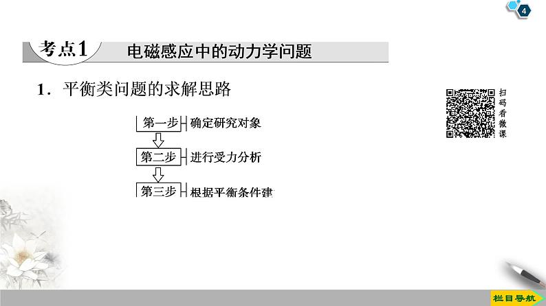 第4章 习题课 3 电磁感应中的动力学及能量问题--2021年人教版（新课标）高中物理选修3-2课件04