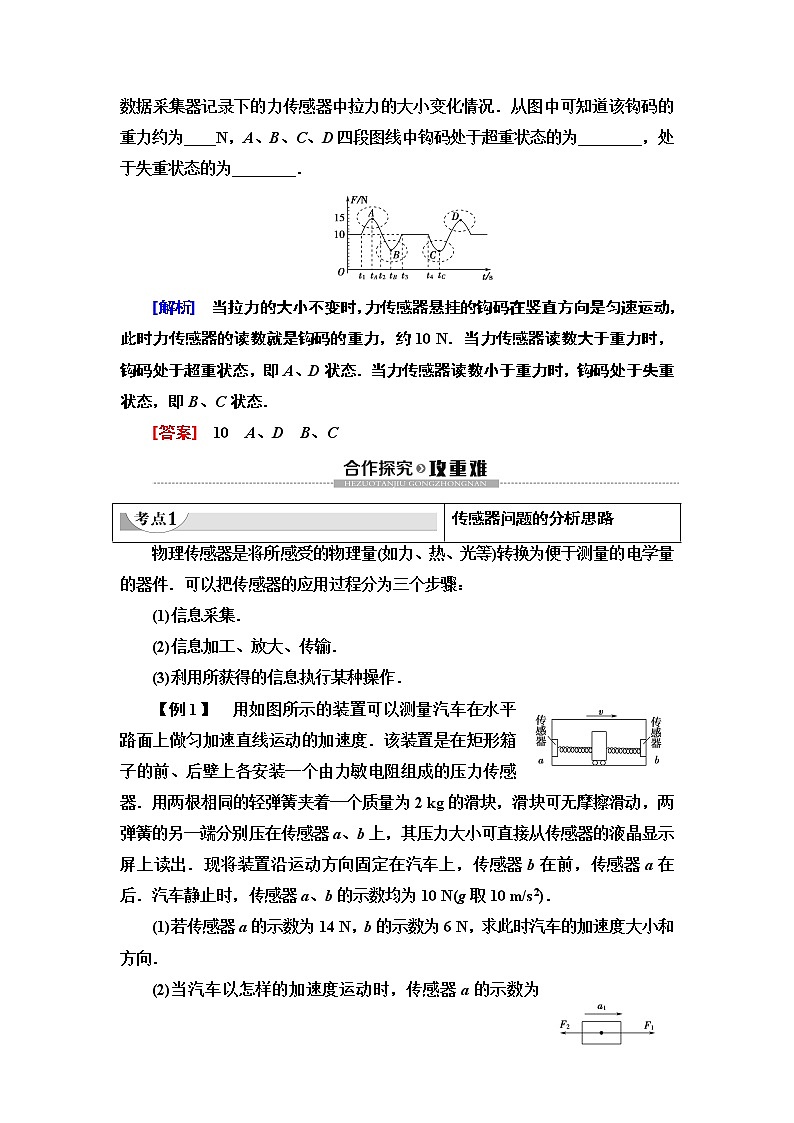 第6章 2 传感器的应用--2021年人教版（新课标）高中物理选修3-2同步学案03