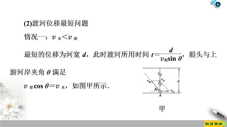 第5章 习题课1　运动的合成与分解应用--人教版（新课标）高中物理必修2课件06