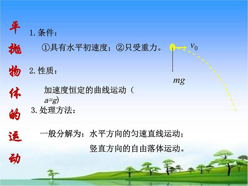 第五章  抛体运动章末复习 课件07