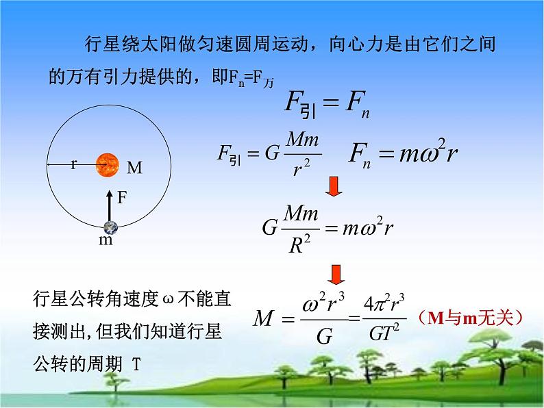 7.3万有引力理论的成就 课件08