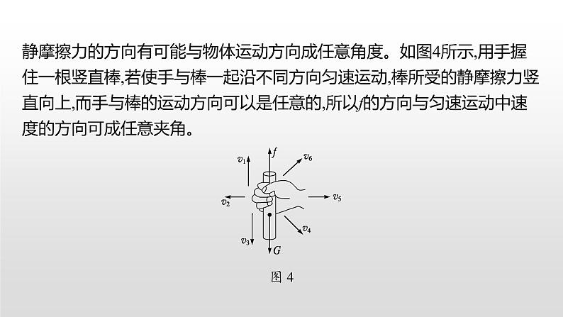 2021-2022学年沪科版（2019）必修第一册 第3章 习题课 摩擦力的综合分析 课件（20张）第5页