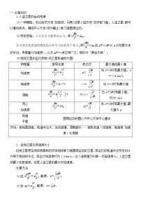 027同步、近地卫星模型、赤道物体转动模型及其物理量的比较 精讲精练-2022届高三物理一轮复习疑难突破微专题学案