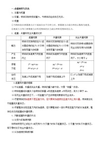 011超重与失重专题 精讲精练-2022届高三物理一轮复习疑难突破微专题学案