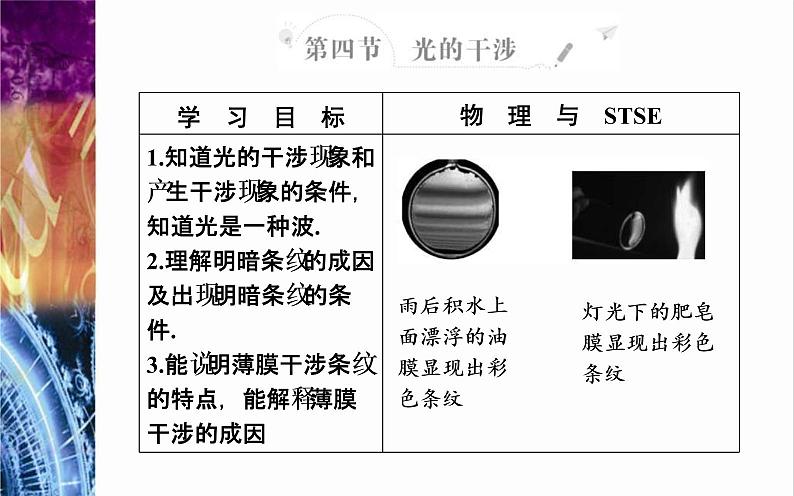 粤教版（2019）物理选择性必修第一册第4章光及其应用第4节《光的干涉》(含答案) 课件02