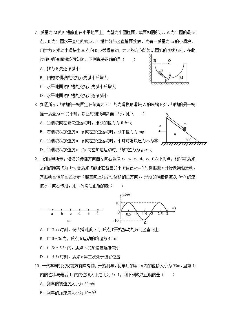 湖北省重点高中2020-2021学年高二下学期期末联考物理试卷（含答案）03
