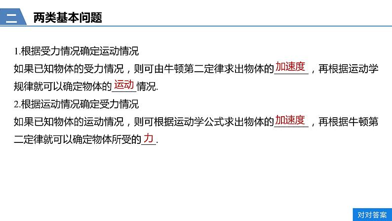 人教版（2019）高中物理必修第一册——4.6用牛顿运动定律解决问题(一)课件06