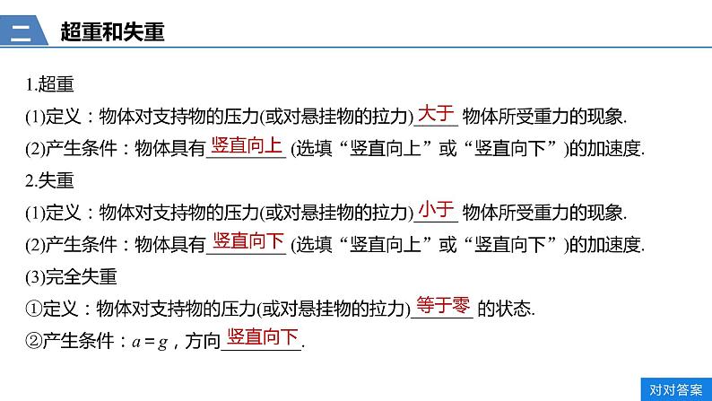 人教版（2019）高中物理必修第一册——4.7用牛顿定律解决问题（二）课件第6页