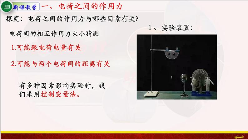 9.2 库仑定律 课件-2021-2022学年高二物理人教版（2019）必修第三册第3页