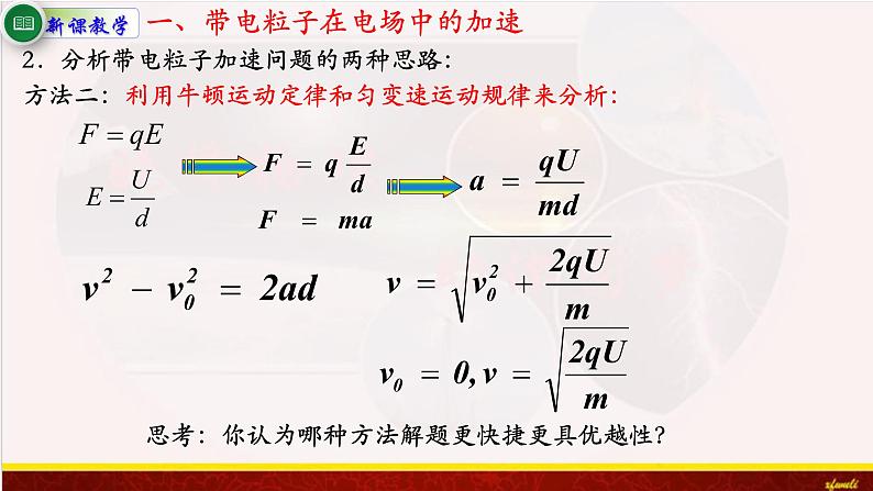 10.5带电粒子在电场中的运动 课件（含素材）-【新教材】人教版（2019）高中物理必修第三册课件+素材06