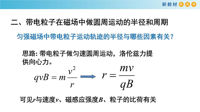 1.3 带电粒子在匀强磁场中的运动（课件）（含视频）05