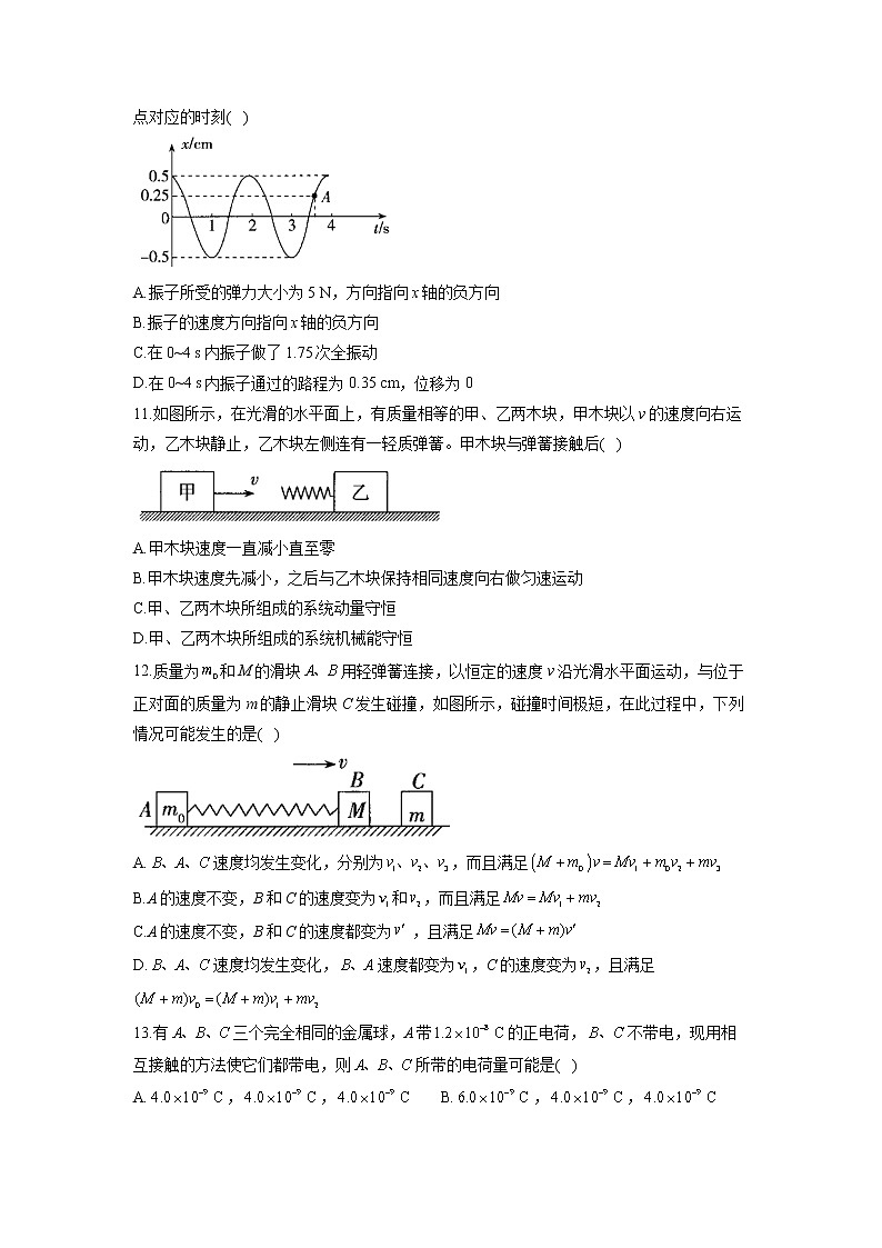 2022届河南省洛阳市孟津县第一高级中学新高三上学期8月暑期综合训练（四）物理试题第3页