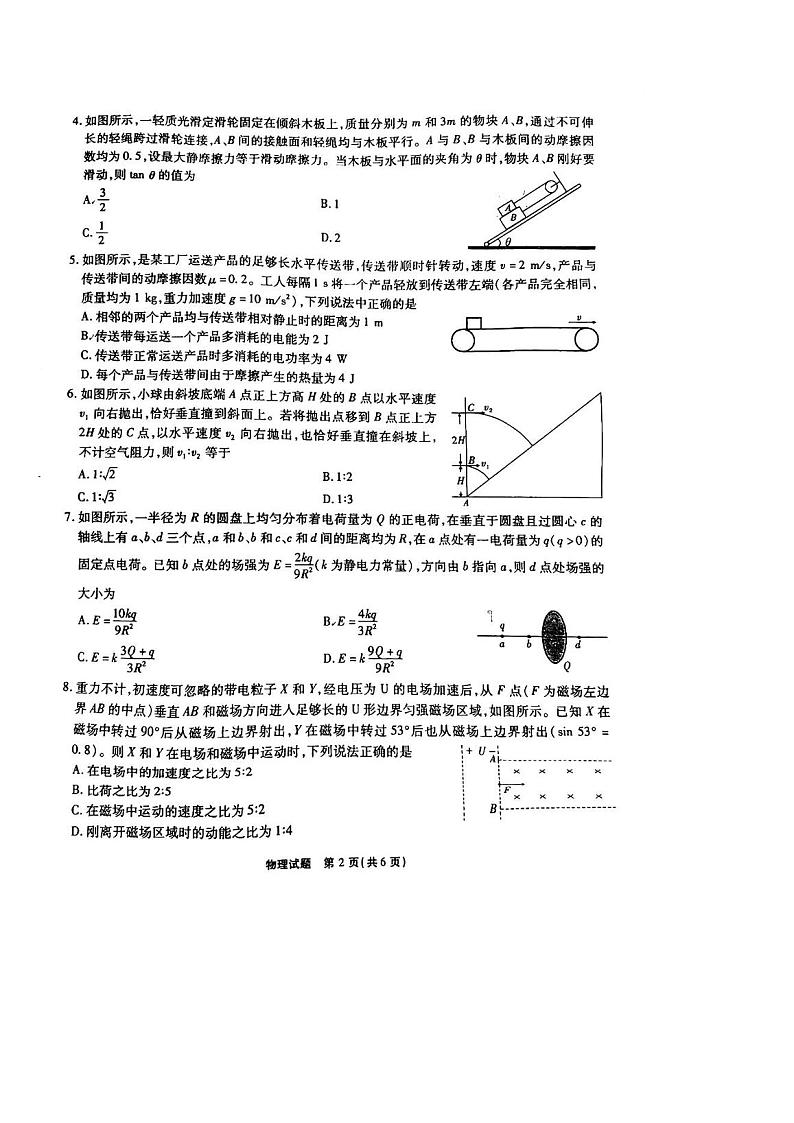 2022届安徽省江淮十校高三上学期第一次联考物理试题（PDF版）02