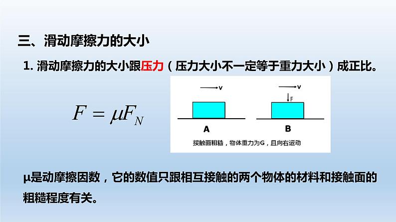 3.2摩擦力 课件 人教版2019必修第一册04