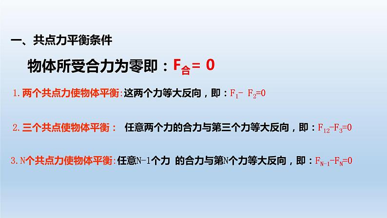 3.5共点力的平衡-2021-2022学年高一物理优选课件（人教版2019必修第一册）第6页