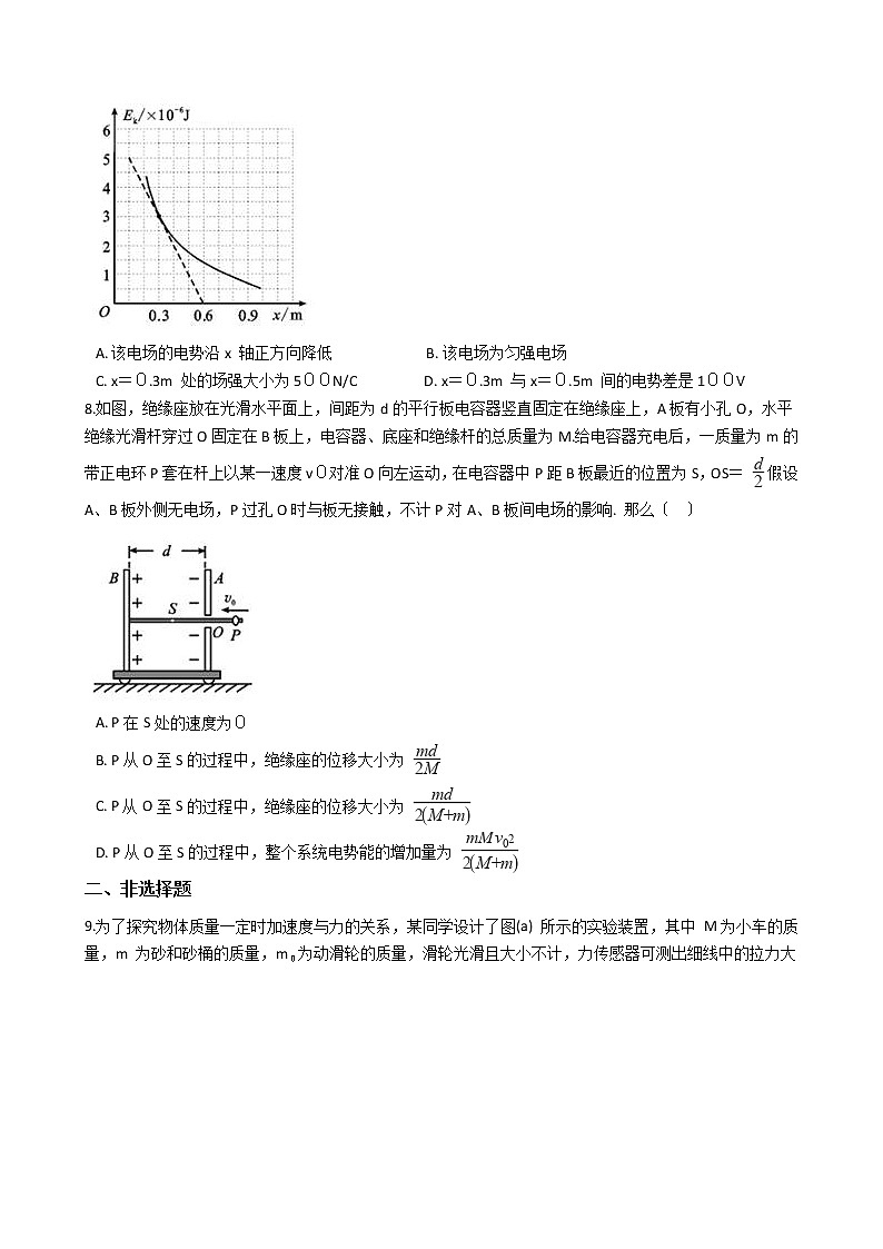 2021届四川省成都市高中毕业班理综物理一诊试卷含答案03