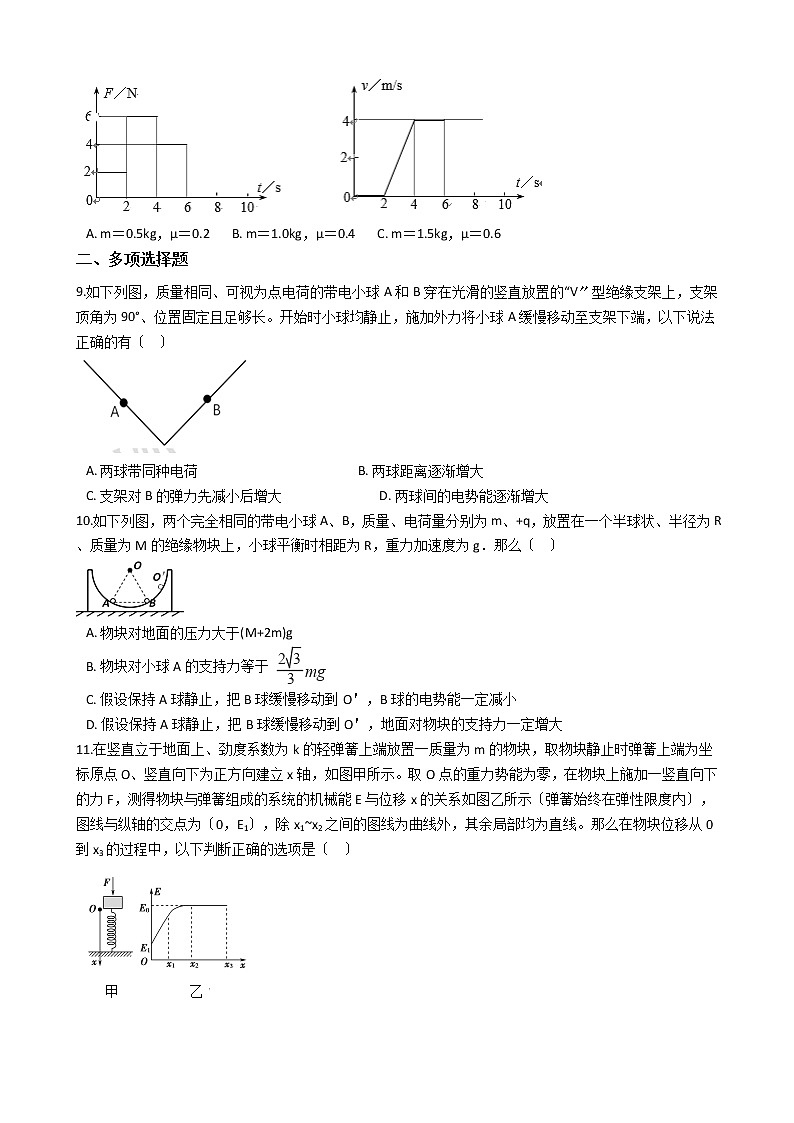 2021届山东省高三下学期物理新高考试卷含答案第3页