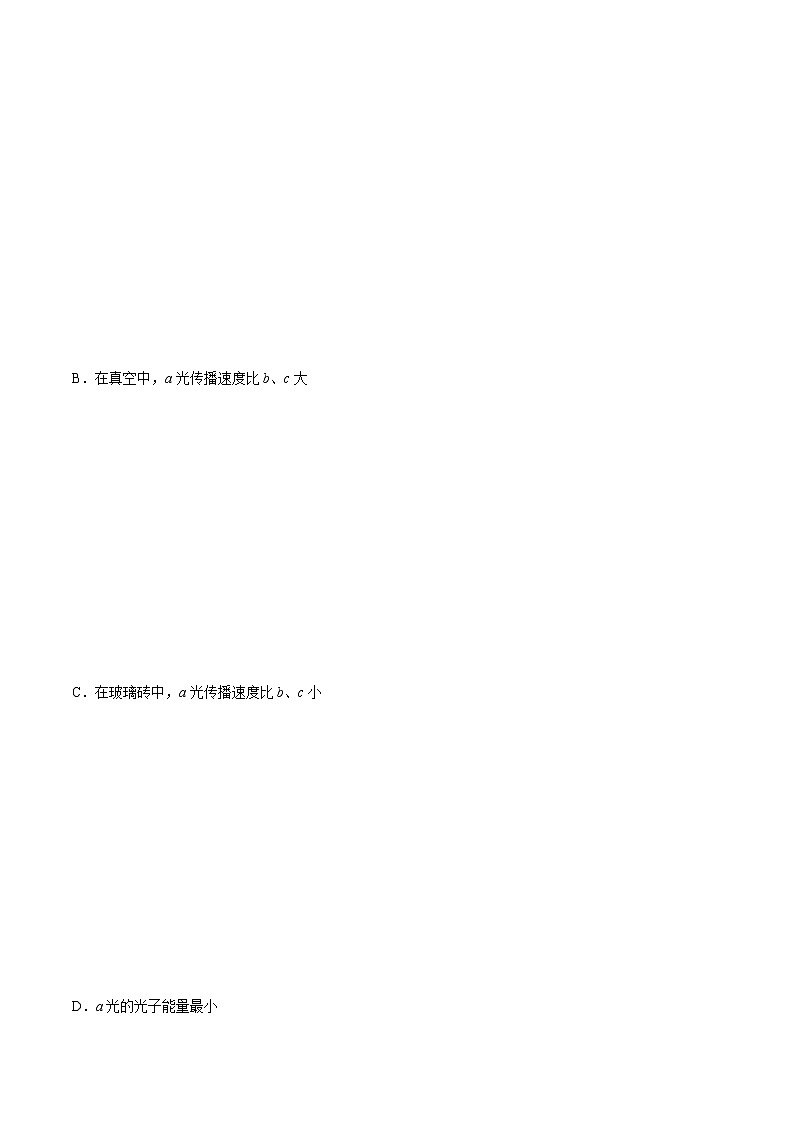 专题22 电磁波 光学知识的综合问题（原卷版）第3页