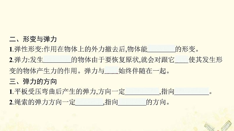 2021_2022学年新教材高中物理第3章力与相互作用1重力2.1弹力一课件沪科版必修第一册06