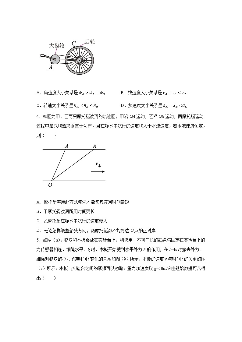 2020-2021学年吉林省吉林市第二中学高二下学期期末考试物理试题 Word版第2页