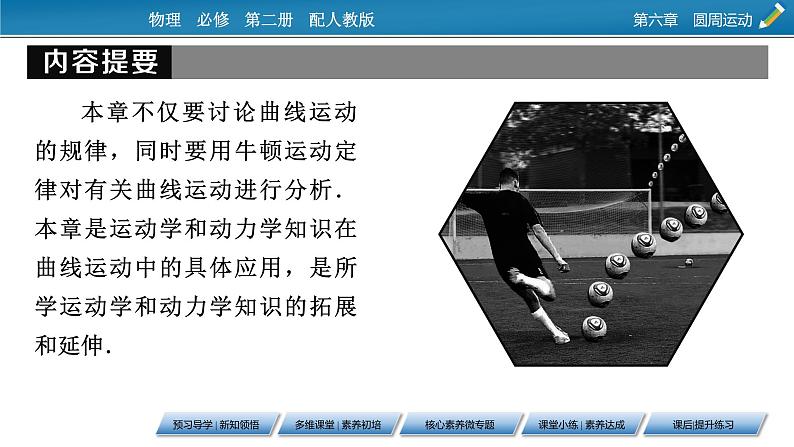 2021年高中物理新人教版必修第二册 第6章 1 圆周运动 课件（55张）第5页