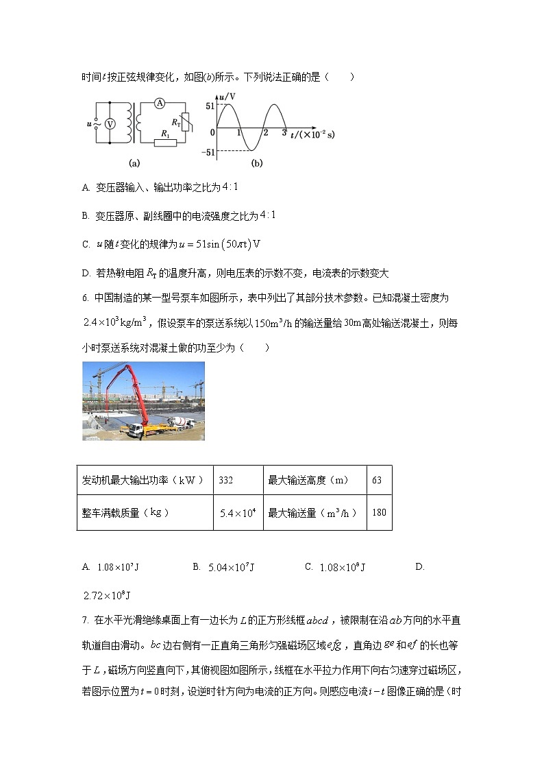 2022届广东省深圳市罗湖区高三上学期第一次质量检测物理试题（word版）第3页