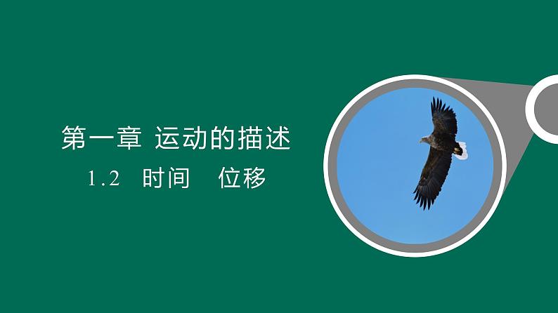 1.2时间 位移 课件高一上学期物理人教版（2019）必修第一册第1页